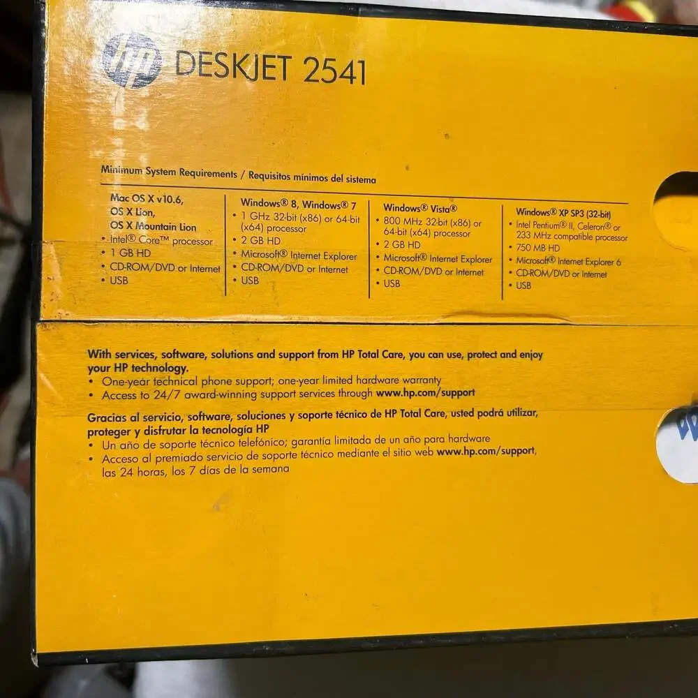 HP Deskjet 2541 All-in-One Wireless Color Inkjet Printer NIB